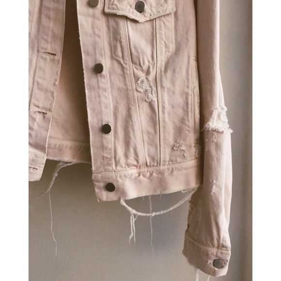 J Brand Distressed Harlow Jacket - Picture 4 of 5